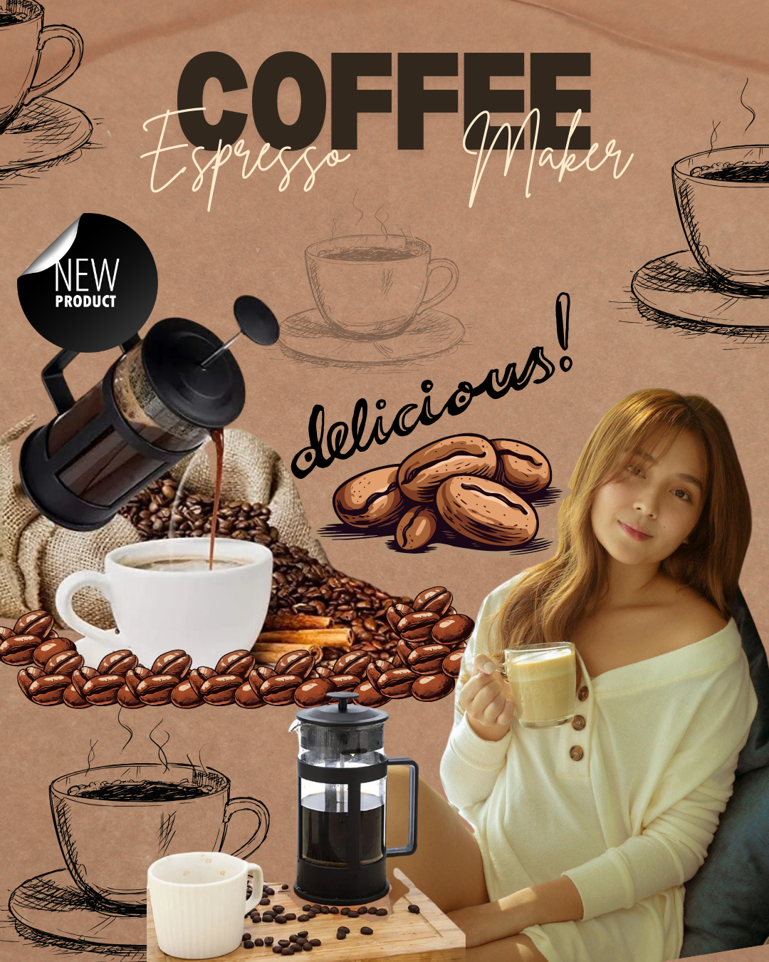 Favorite ni Kath tong Coffee Espresso Maker