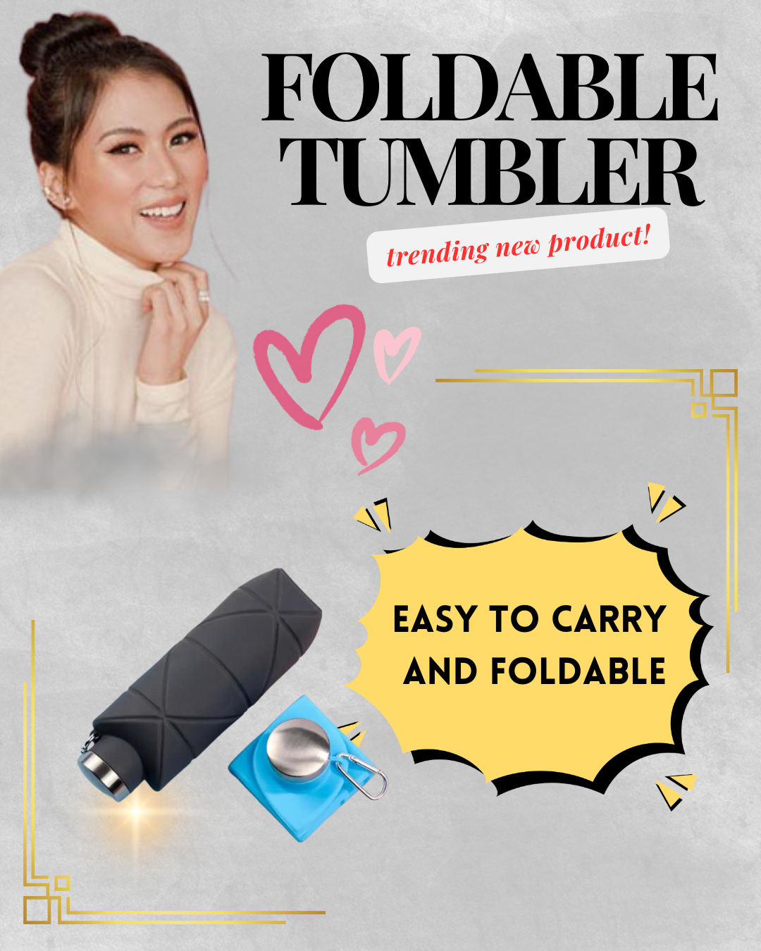 Alex Favorite 2024 Trending Foldable Tumbler