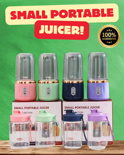 Team Payamarn and Cong's Favorite Original Small Portable Juicer while nag GYM