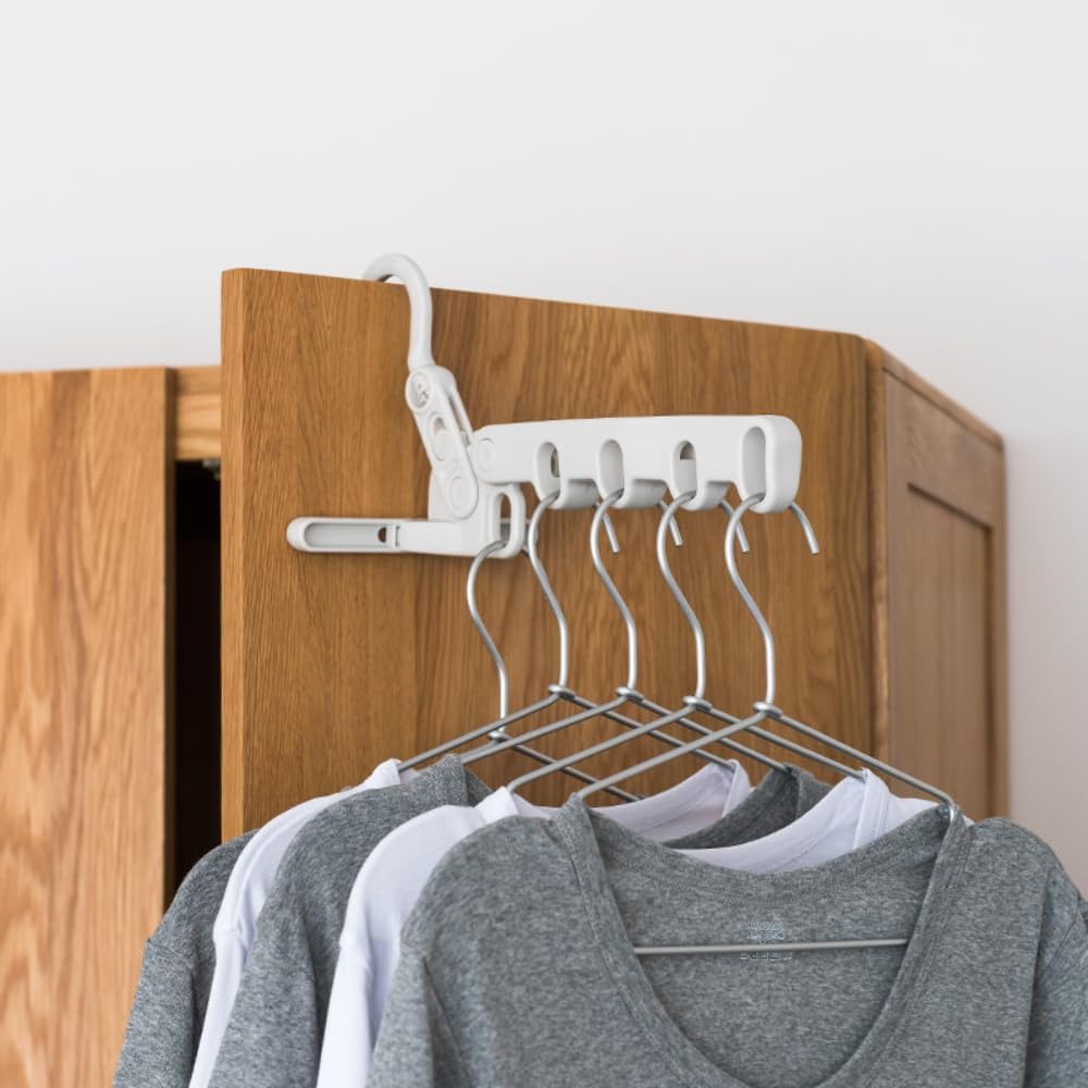 5 Pieces Portable Travel Hotel Clothes Hanger for your Home and Business Trips