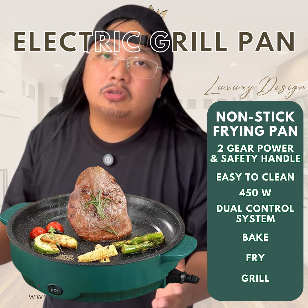 Ninong Bry Kamusta buhay buhay favorite tong Multifunctional Electric Grill Pan