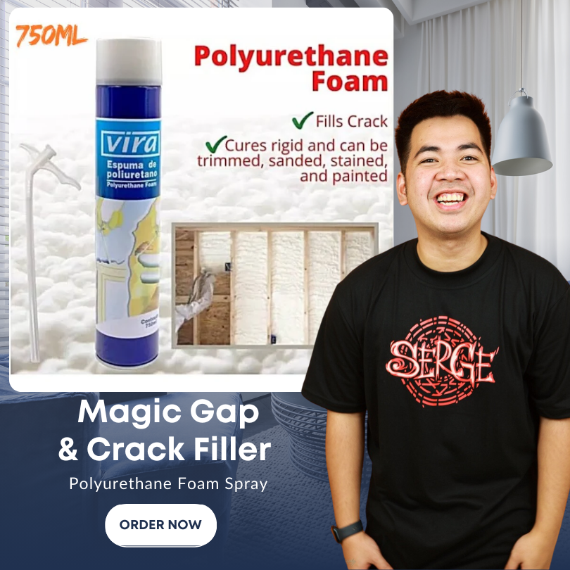 SerGeybin Favorite Magic Wall Crack and Gap Foam Spray