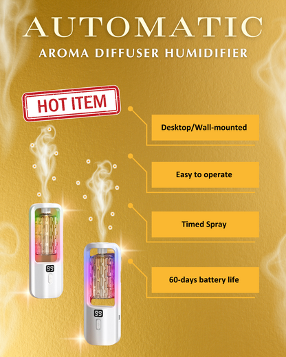 Iwasan ang amoy kulob at paa, gumamit na nitong Automatic Aroma Diffuser Humidifiers Essential oil