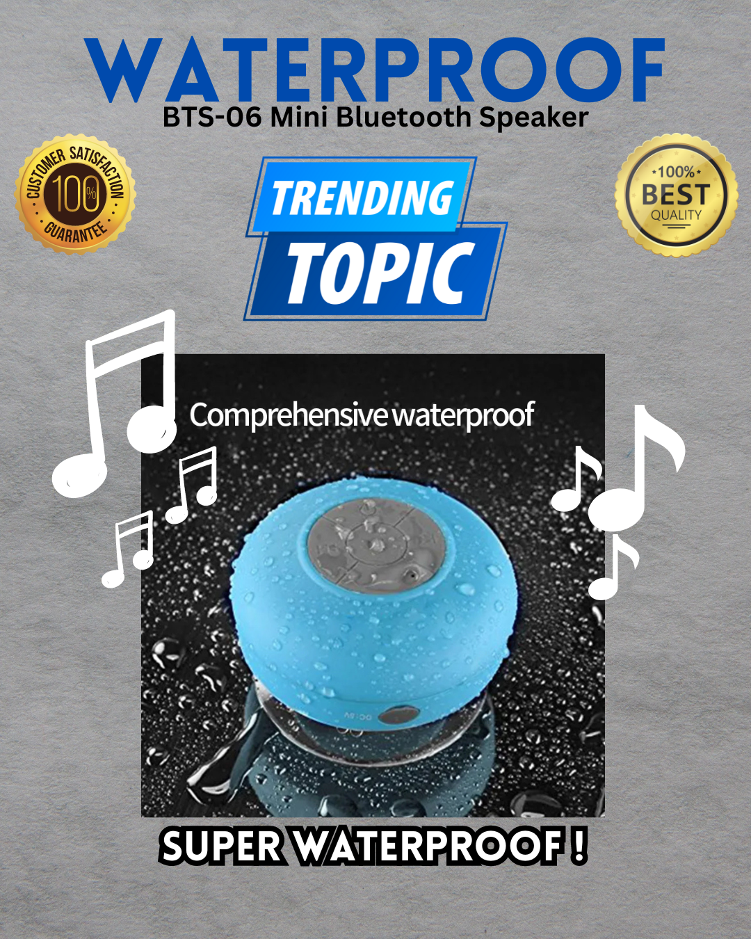 Oy Grabe Eto yung nakita ko kay FloyG na BTS-06 MINI WIRELESS BLUETOOTH SPEAKER