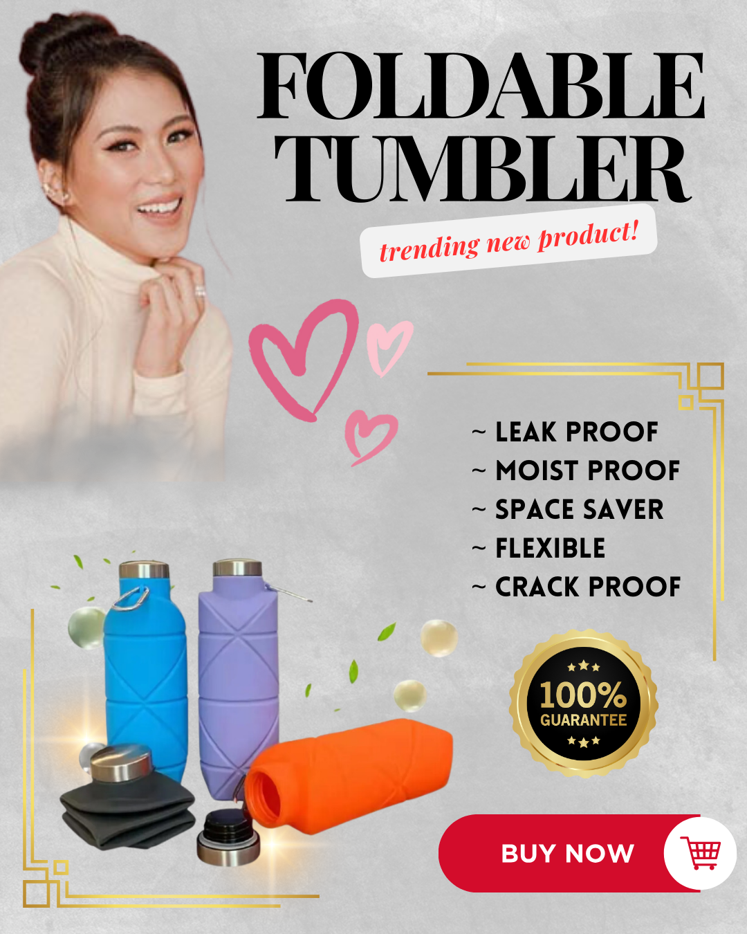 Alex Favorite 2024 Trending Foldable Tumbler