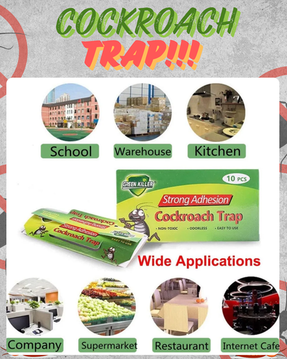 Cockroach Trap! 10pcs, 20pcs, 30pcs, 40pcs Best Seller