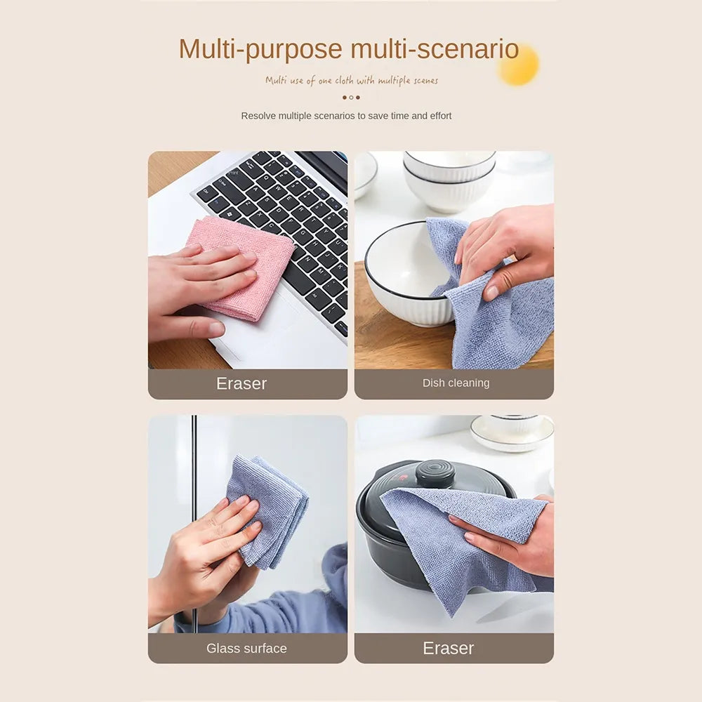 Bongga naman netong Pull-Out Kitchen Wipes Absorbent Microfiber Dishcloth 20pcs/box