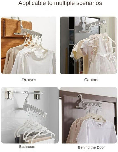 5 Pieces Portable Travel Hotel Clothes Hanger for your Home and Business Trips