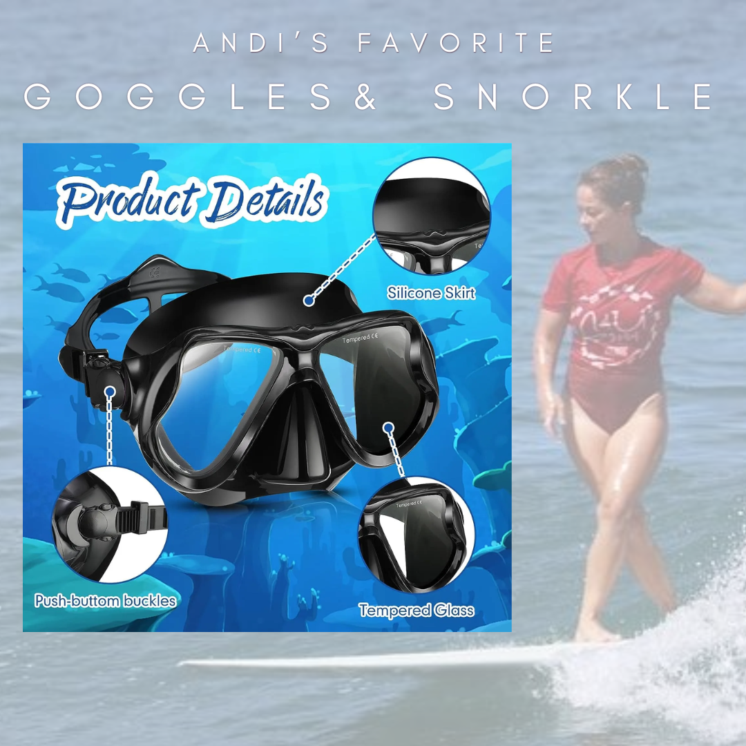 Andie's Favorite Two Window Scuba Mask