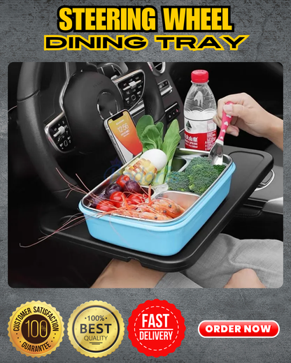 Best Selling Original Steering Wheel Food Board Dining Tray Back to Back Use