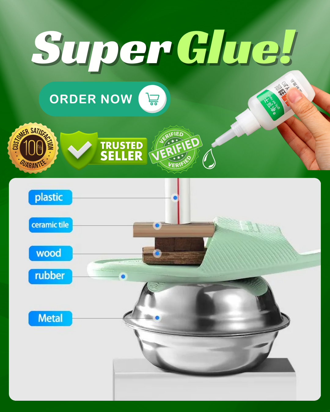 BUY 1 TAKE 1! Universal Super Adhesive Glue