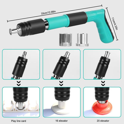 CongTV's favorite Manual Mini Steel Cannon Gun Power Tool