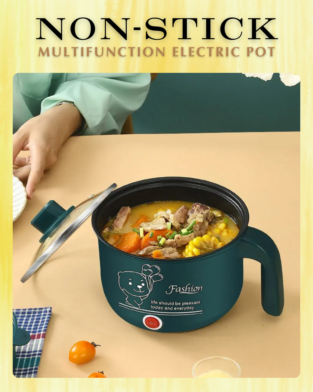 Favorite ni Kath Dalhin anywhere tong Multifunctional Non-Stick Electric pot