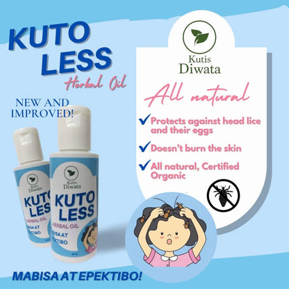 Effective KUTO GONE Lice Removal Oil