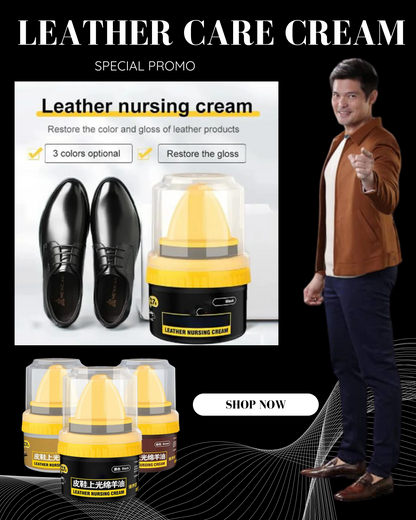 DINGDONG FAVORITE LEATHER CARE CREAM FOR ALL LEATHER TYPE