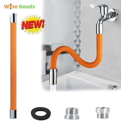 New Kitchen Faucet Extension Hose Bathroom 360°