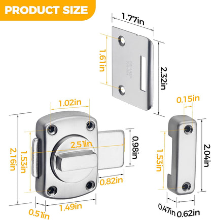 Joshua Garcia favorite Safest Door Lock Chrome  Medium & Large