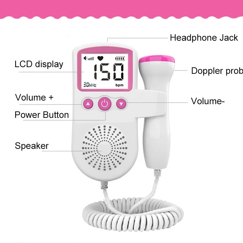 Marian's Trusted Fetal Doppler Baby Heartbeat Detector