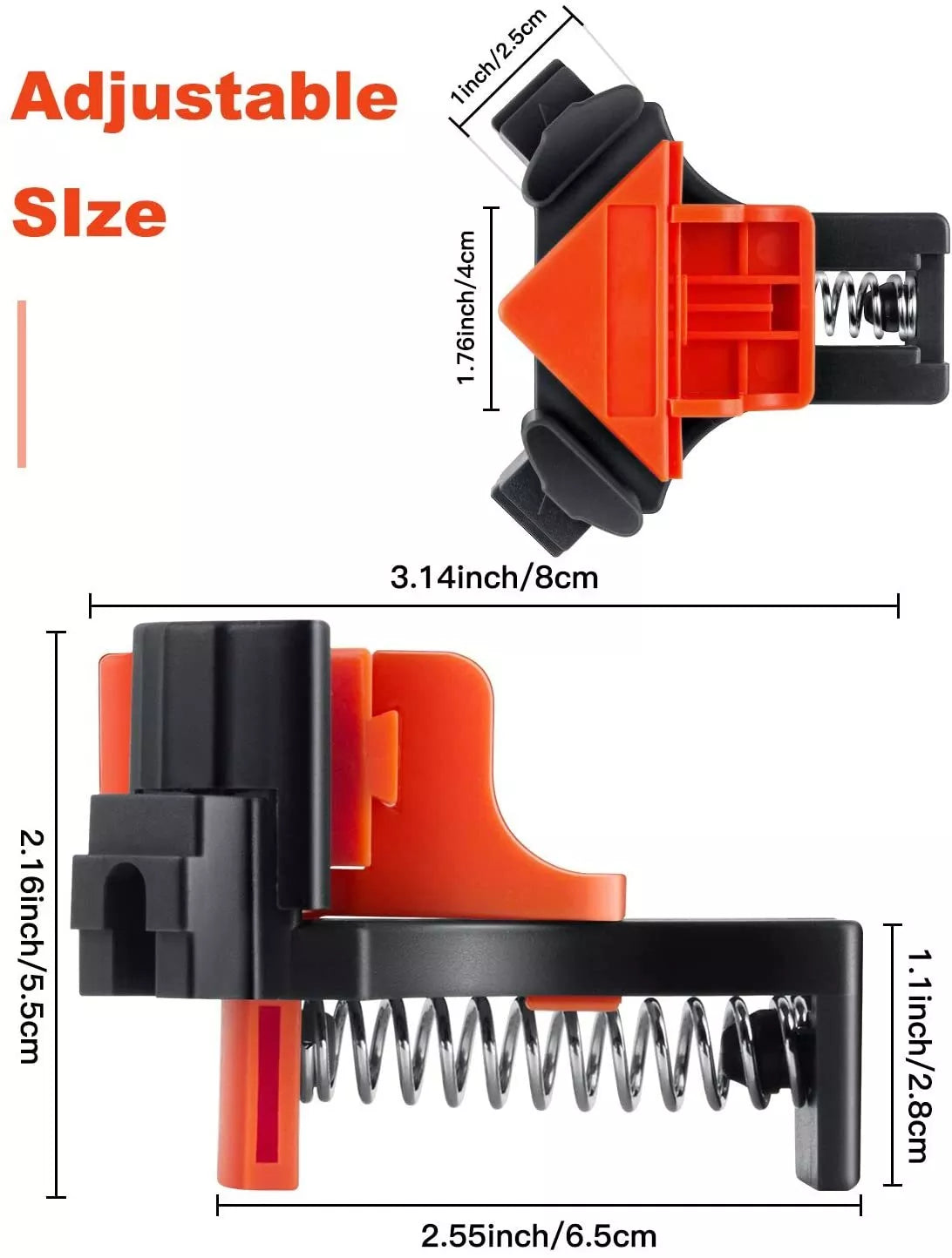 Engineer Slater Young's Favorite Heavy Duty Aluminum Alloy Corner Clamp