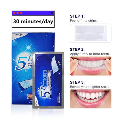 5D WHITE Teeth Whitening Strips